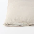 【MUJI 無印良品】棉法蘭絨被套/D 成品尺寸:W185×L210 cm 附拉鍊(灰格紋/米色格紋/紅格紋/深藍格紋)