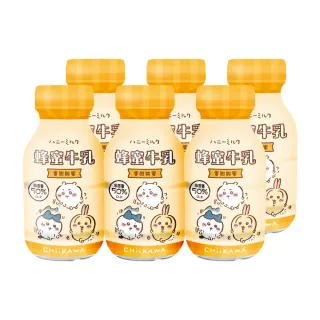 即期品【SF】蜂蜜牛乳-吉伊卡哇版210ml*6瓶(吉伊卡哇)