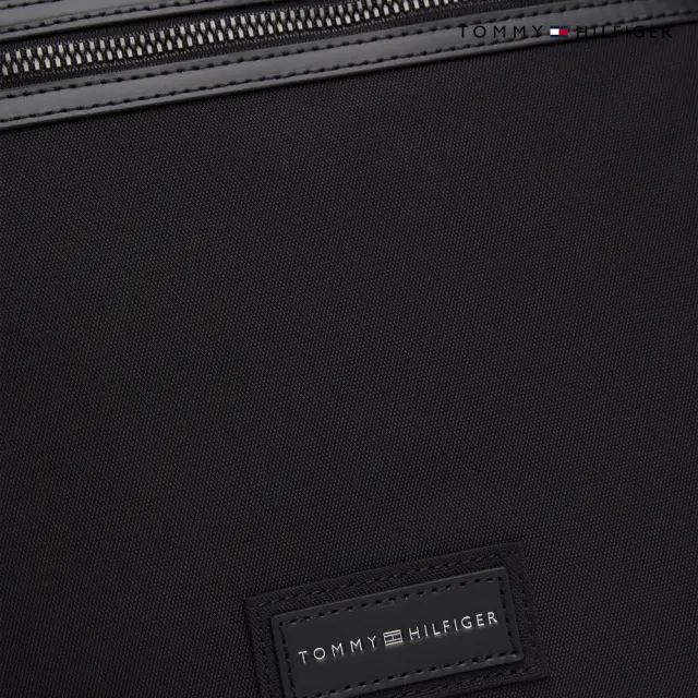 【TOMMY HILFIGER】官方旗艦館休閒背包_黑色