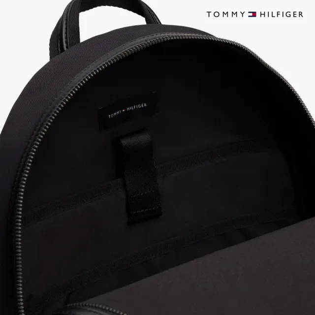 【TOMMY HILFIGER】官方旗艦館休閒背包_黑色
