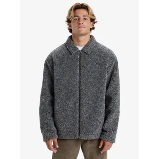 【Quiksilver】男款-DECK FLEECE 保暖襯衫外套-灰色(AQYFT03393-KTA0)