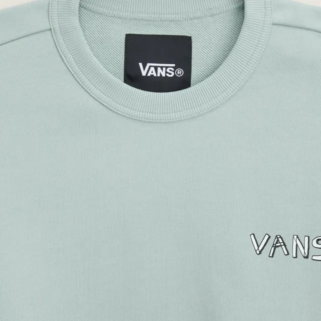 【VANS】官方旗艦 Artist Collection - Riroo 灰綠色大學T