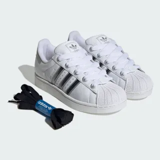 【adidas 愛迪達】SUPERSTAR II 運動休閒鞋 貝殼鞋 女鞋 - Originals JR4233