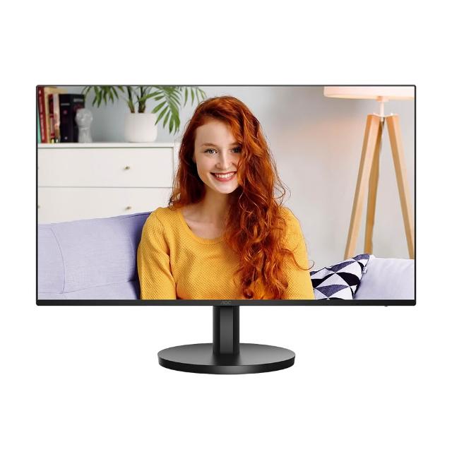 AOC 27B3CA2 AOC 27B3CA2 27吋 IPS 面板顯示器,採用 1920x1080 解析度與 100Hz 更新率,提供流暢的 1ms 反應時間,適合 OA 辦公、追劇看片與學生入門使用。具備 1300:1 高對比、178° 廣視角、250 cd/m² 亮度及 16.7 百萬色域,內建喇叭與 Adaptive-Sync 防撕裂技術。特殊功能包含窄邊框設計、抗藍光護眼、零閃屏、超薄機身與 USB 3.2 插槽,支援 HDMI/USB 輸入及 VESA 壁掛,重量僅 4.43kg,尺寸 452.9x616.6x229.5mm,CP 值高且健康護眼,三年保固安心選購。