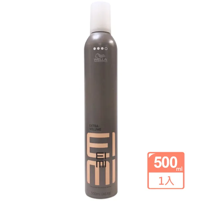 【WELLA 威娜】彈力慕絲plus 500ml(平輸貨)