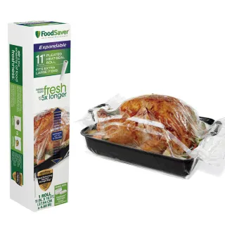 【美國FoodSaver】真空加大立體卷1入裝 11吋(適用：大魚大肉)