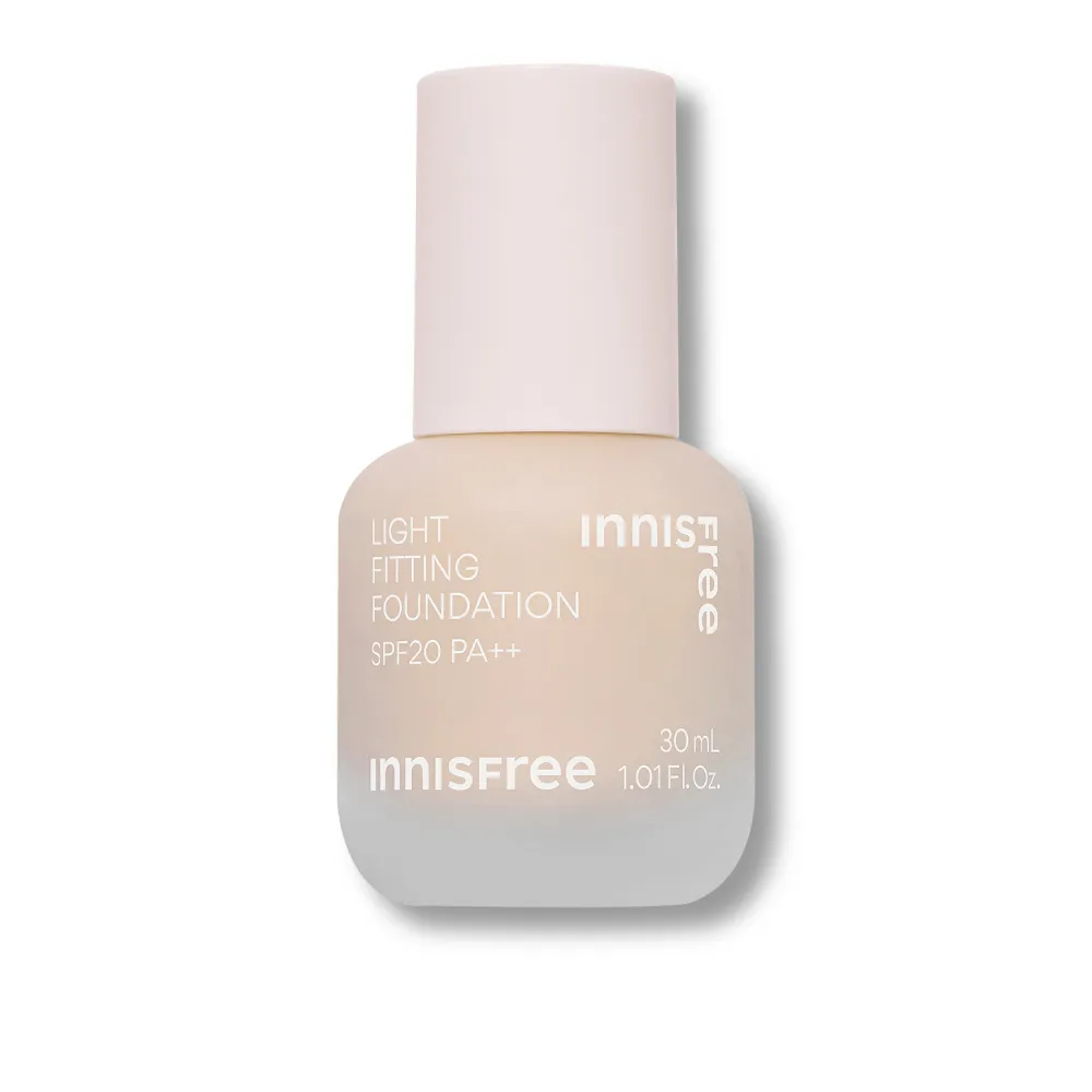 【INNISFREE】官方直營 輕薄透服貼粉底液 SPF20 PA++(30ml)