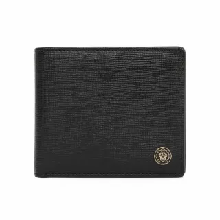 【CROSS】限量2折 頂級小牛皮十字紋4卡零錢袋男用皮夾 威廉系列 全新專櫃展示品(送禮盒提袋 男夾)