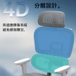 【C&D】太空艙人體工學椅PRO款(尼龍特網護臀坐墊)