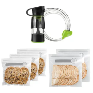 【美國FoodSaver】真空夾鍊袋轉接頭組(適用機型-V3835/FM2110/FM2000)