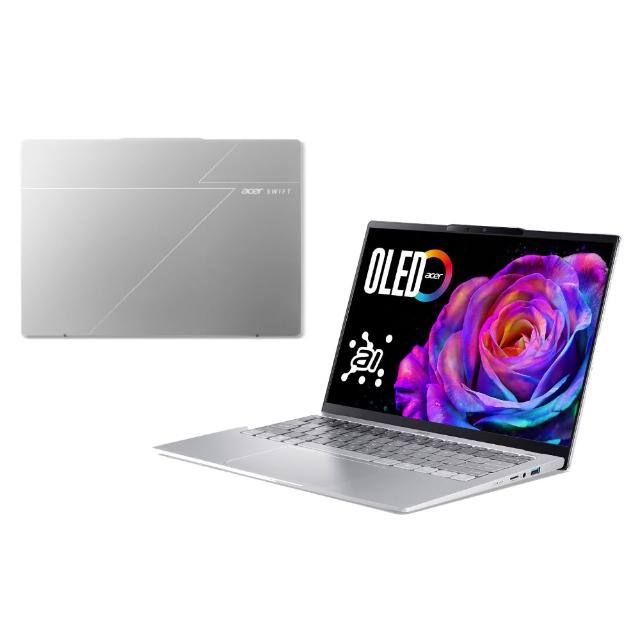 【Acer】Office2024★14吋Ultra 5輕薄效能OLED AI筆電(Swift Go/SFG14-74-57X9/Ultra 5-225H/16G/512G/W11)