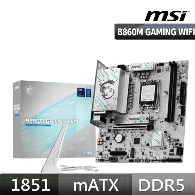 【MSI 微星】B860M GAMING WIFI intel主機板