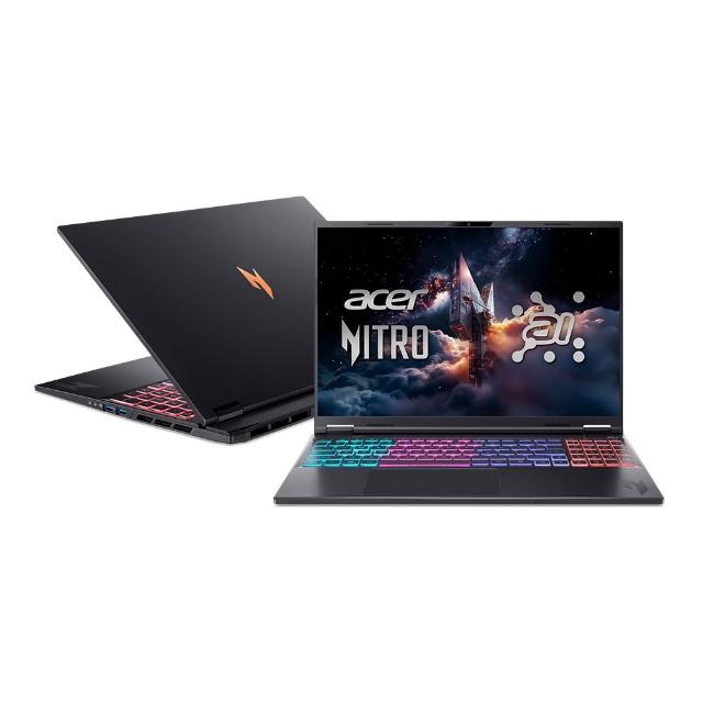 【Acer 宏碁】16吋 RTX5060 Ryzen 9輕薄AI電競筆電(Nitro S/AN16S-61-R9JT/R9-365/RTX5060/16G/512G/W11)