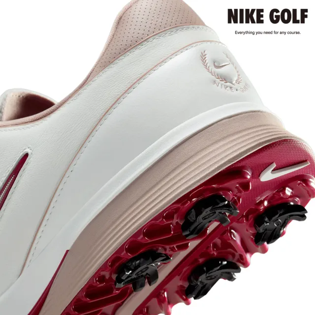 【NIKE GOLF】Nike Victory Tour 4  Nike高爾夫球鞋 寬-HM6542-102(白色/玫瑰金色)