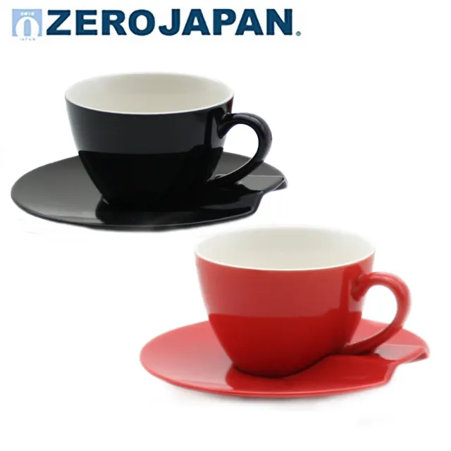 【ZERO JAPAN】陶瓷杯盤組190cc(全陶瓷/茶杯/馬克杯/陶瓷泡茶杯/咖啡杯)