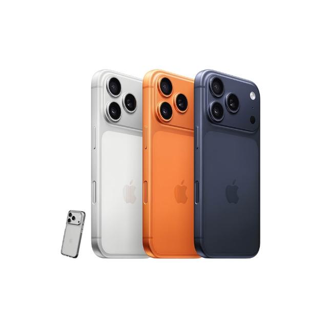 【Apple】iPhone 17 Pro(1TB/6.3吋)(犀牛盾透明防摔殼組)