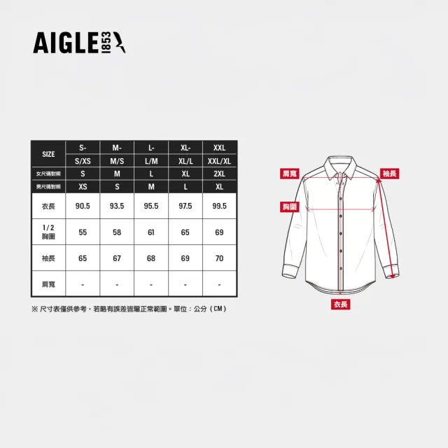 【AIGLE】防水保暖長版外套｜AG-FBM50A057 深藍(防水外套 防風外套 保暖外套 大衣)