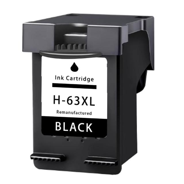 SQ HP 63XL 黑色 副廠墨水匣 F6U64AA F6U63AA(適用 3630 2130 3830 4650 5220 1110 1112)