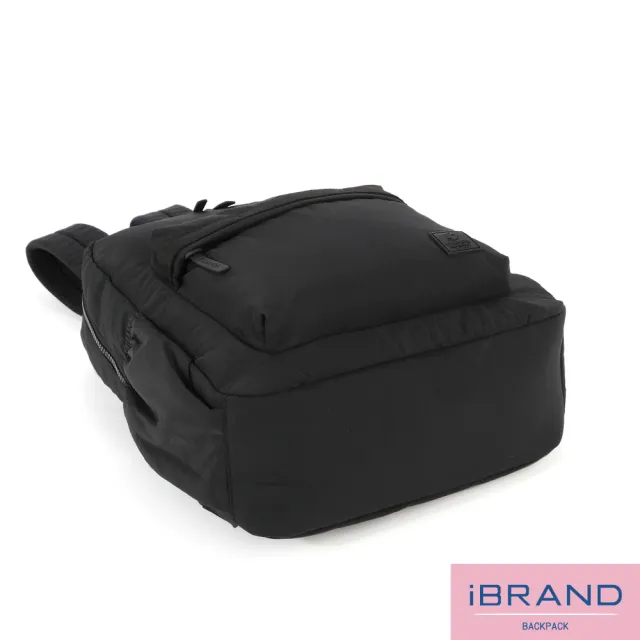 【iBrand】雙11 輕柔SOFT簡約口袋後背包 輕量防潑水尼龍(多色任選)