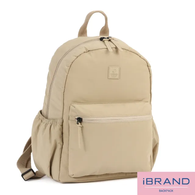 【iBrand】雙11 輕柔SOFT實用百搭後背包 輕量防潑水尼龍(多色任選)