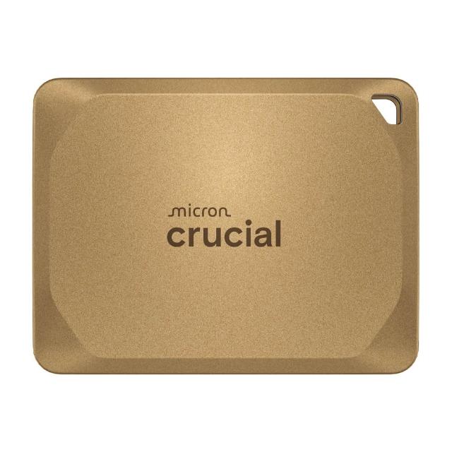 【Crucial 美光】X10 Pro 2TB 外接式SSD_金色特仕版(CT2000X10PROSSD9D)