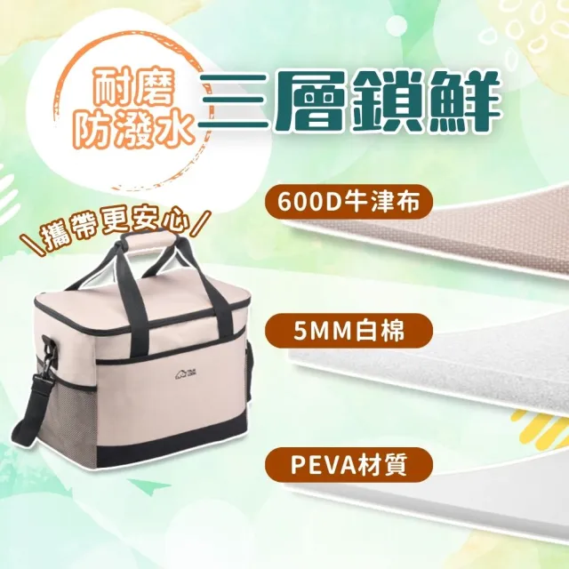 【享屋】探露保冷袋-17L(手提防水保溫保冰袋 保冰袋 保冷袋 保溫袋 戰術包 露營保冰袋 大容量保溫袋)