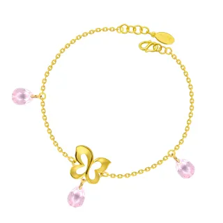 【今生金飾】輕舞手鍊(黃金手鍊)