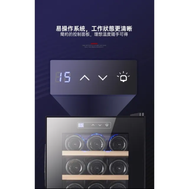 32L容量-110v小型家用儲酒櫃(可放12隻紅酒/恆溫紅酒櫃)
