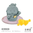 【金緻品】黃金擺件 祈福小石像 0.04錢(多選 水晶樹 貓咪 元寶 古錢 小金豆 月老 媽祖 石獅子 青砂石 迷你)