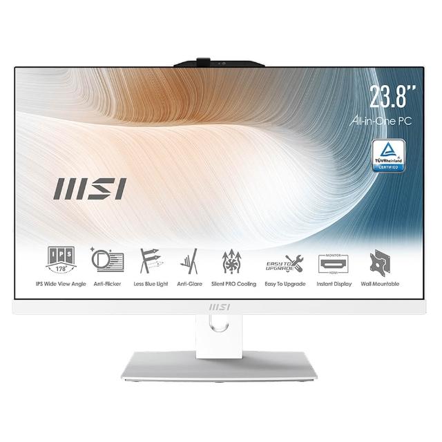 【MSI 微星】24型Core5十核液晶特仕電腦(Modern AM242TP 1M-1211TW-SP6/Core 5 120U/32G/2TB SSD/W11P)