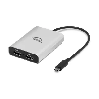 【OWC】DisplayLink USB-C 雙 HDMI 4K 轉接器(無電源直通功能)