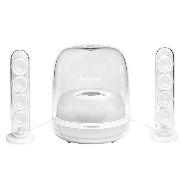 【Harman Kardon】SOUNDSTICKS 4 藍牙2.1聲道多媒體水母喇叭 公司貨 白色(藍牙喇叭)