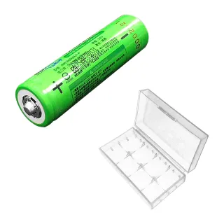 【YADI】LG 18650可充式鋰電池 尖頭 3400mAh 1入 附收納盒