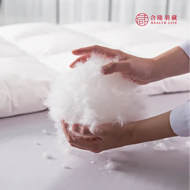 【合隆羽藏】雙人｜加拿大95%白鵝絨被｜高保暖 棉被/冬被/羽絨被