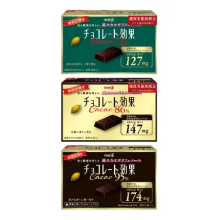 【Meiji 明治】巧克力效果CACAO黑巧克力 72%/86%/95%(盒裝*5盒/箱)