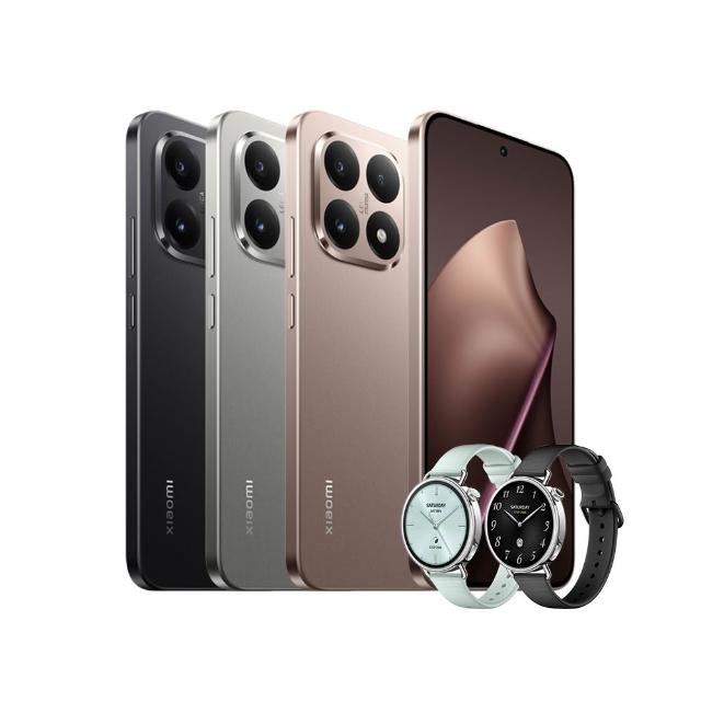 Watch S4氟橡膠錶帶組【小米】小米官方旗艦館 Xiaomi 15T 5G(12G/256G)