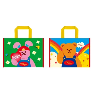 【wiggle wiggle】站立式方形保溫提袋-小熊與兔兔款