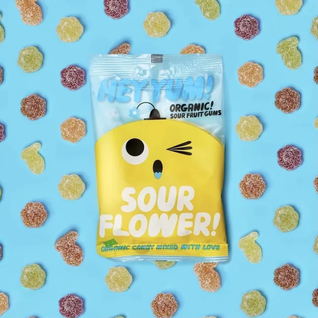 【PALIER】HEY YUM！丹麥無麩質水果軟糖100g/包-12入(原裝進口)