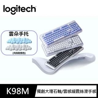 (雲朵手托組)Logitech 羅技 ALTO KEYS K98M機械式無線鍵盤