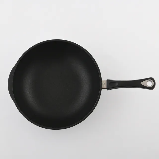 【AMT】經典中式炒鍋 28cm 9cm深 不沾鍋 電磁爐 IH爐可用(平輸品)