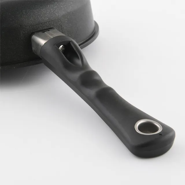 【AMT】經典中式炒鍋 28cm 9cm深 不沾鍋 電磁爐 IH爐可用(平輸品)