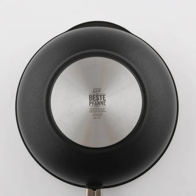 【AMT】經典中式炒鍋 28cm 9cm深 不沾鍋 電磁爐 IH爐可用(平輸品)