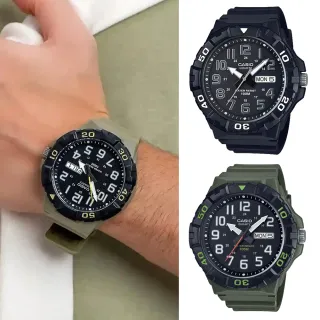 【CASIO 卡西歐】潛水運動風格手錶-3款可選(MRW-210H-1A/MRW-210H-3A/MRW-210H-5A)