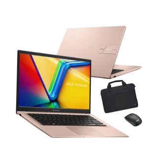 【ASUS 華碩】筆電包/滑鼠組★14吋Core5輕薄筆電(Vivobook X1404VA/core5-120U/8G+8G/512G SSD/W11)