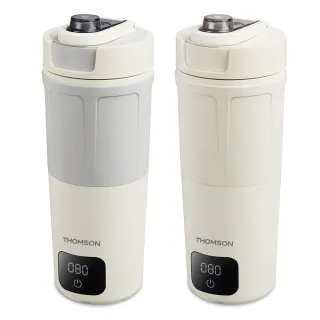 【THOMSON】雙電壓智能即時行熱杯 TM-SAK65C(雙電壓 出國旅行 首創TYPE-C)