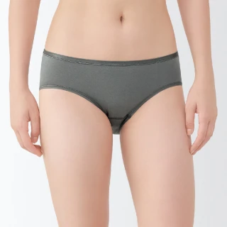 【MUJI 無印良品】女彈性低腰短版內褲(共7色)