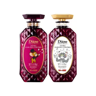 【Moist Diane 黛絲恩】髮根緊緊 防斷洗髮精/護髮素450mlx2入(任選 湯姆貓與傑利鼠聯名包裝)