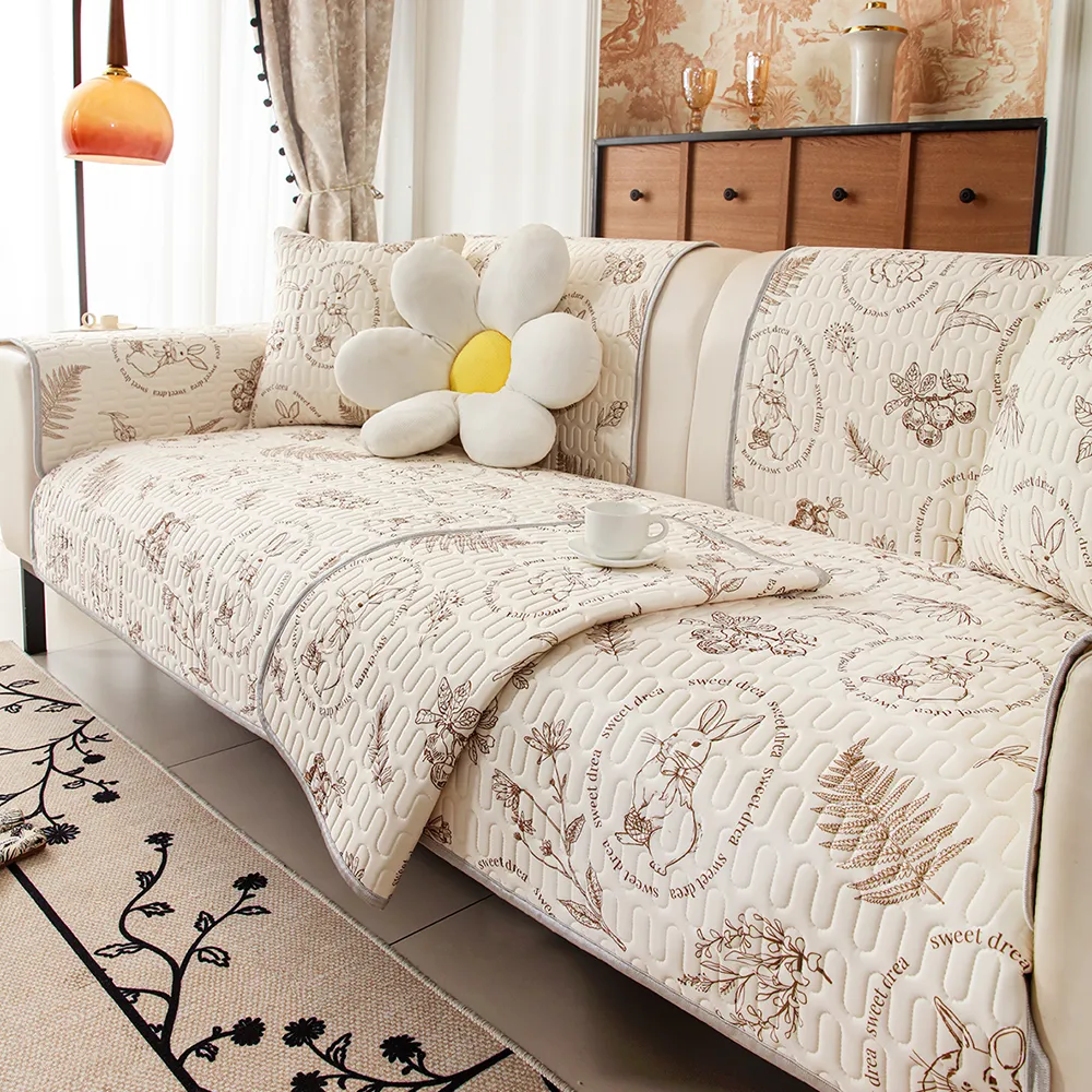 【BonBon naturel】經典暢銷款/超柔觸感 四季舒適防滑沙發墊(沙發墊/保潔墊/椅墊/遊戲墊)