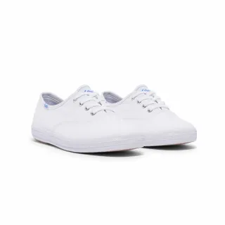 【Keds】CHAMPION 品牌經典帆布鞋小白鞋(9191W110002 WF34000 經典款 小白鞋)