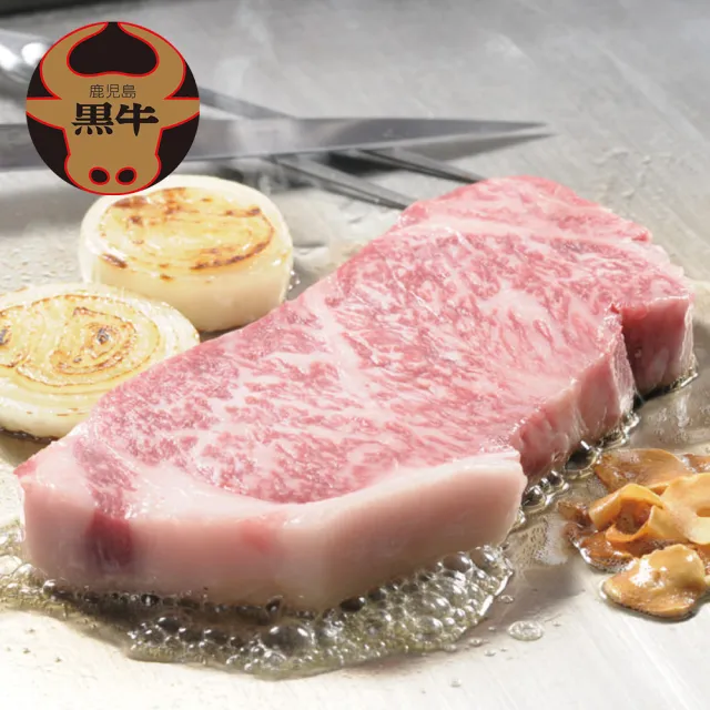 【勝崎生鮮】日本A5純種黑毛和牛肋眼牛排3片組(280公克±10% / 1片)